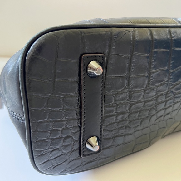 L.A.M.B. By Gwen Stefani Hemingford Satchel Black Vintage - Picture 12 of 16